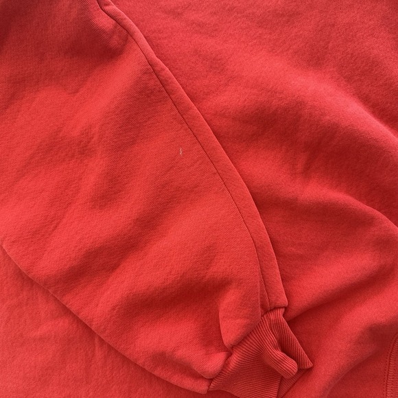 Vintage 90s Utah University Sweatshirt Russell Athletic XL Red Made USA Crewneck - Picture 13 of 13